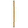 vidaXL Okrúhly koberec svetlý prírodný 60 cm bambus