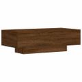 vidaXL Konferenčný stolík hnedý dub 100x49,5x31 cm kompozitné drevo
