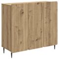 vidaXL Servírovacia skriňa Dub artisan 89 x 34,5 x 82 cm