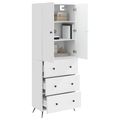 vidaXL Sada skríň 2 ks 66 x 34,5 x 90 cm Kompozitné drevo