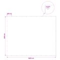 vidaXL Plachta s očkami Biela 8 x 10 m 90 gsm PE