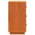 vidaXL Komoda voskovohnedá 80x40x75 cm borovicový masív