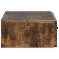 vidaXL Nástenný bočný stôl 59 x 34,5 x 17 cm Kompozitné drevo