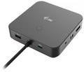 i-tec USB-C HDMI + Dual DP Docking Station, Power Delivery 100W Dokovacia stanica, USB typ C, kompatibilná s Thunderbolt 3/4, 2x DisplayPort, 1x HDMI, RJ-45, 3x USB 3.0, 2x USB 2.0, 2x USB typ C