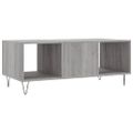 vidaXL Konferenčný stolík sivý sonoma 102x50x40cm kompozitné drevo