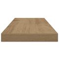vidaXL Prídavné police 4 ks, dub artisan 60x10x1,5 cm, drevotrieska