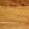 Čelo vidaXL 120 cm z masívneho dreva akácia a železo