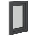 vidaXL Otočné a sklopné okno do suterénu RISOR 50 x 75 cm PVC a sklo