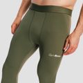 Pánske legíny Combat Olive Grey - GymBeam, veľkosť M