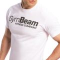 Tričko Fitness White - GymBeam, veľkosť XXL