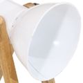 vidaXL Stolová lampa 25 W čierna 30x17x40 cm E27