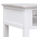 vidaXL Konferenčný stolík sivý 100x50x45 cm drevený