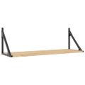 vidaXL Nástenné police 2 ks, dub sonoma, 80x25x25,5 cm, technické drevo