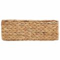 vidaXL Kôš na časopisy 2 ks Vodný hyacint 39 x 14 x 25 cm Prírodná