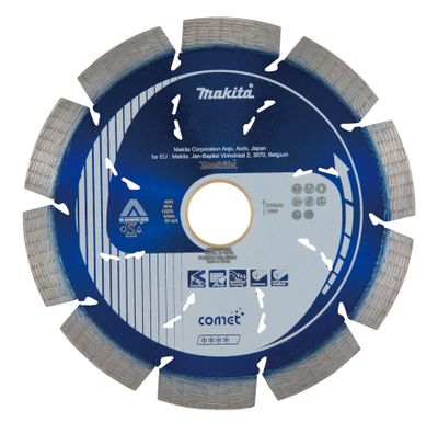 Makita diamantový kotouč Comet Rapid 125x22,23