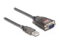 Adaptér USB 2.0 Type-A na 1 x sériový RS-
