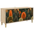 vidaXL TV skrinka ZAANDAM 102 x 33 x 50 cm Sonoma Kompozitné drevo