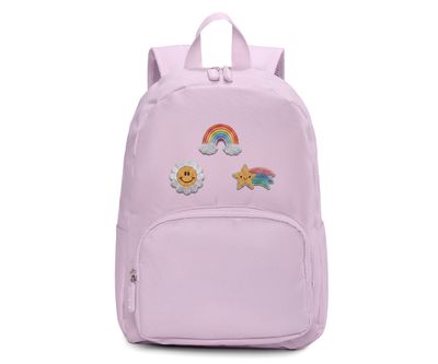 Detský batoh s vymeniteľnými nášivkami Lavender