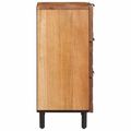 vidaXL Servírovacia skriňa Drevité hnedé dokončenie 40 x 33 x 75 cm