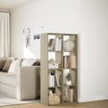 vidaXL Rozdeľovacia knižnica dub sonoma 69,5x29x137,5 cm kompoz. drevo