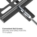 SUNNE by Elite Screens držák na zeď pro LCD a TV 32 - 70"/ fixní Držák na TV, fixní, 32"–75", 45 kg, VESA 400×400, profil 20 mm, ocel, cerný