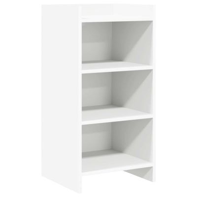 vidaXL Servírovacia skriňa Biela 40 x 36 x 80 cm Kompozitné drevo