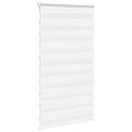 vidaXL Zebra roleta biela 75x150 cm šírka látky 70,9 cm polyester