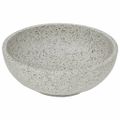 vidaXL Umývadlo na dosku sivé okrúhle Φ41x14 cm keramické