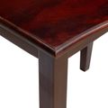 vidaXL Skladacie bočné stoly 3 ks Hnedá 60 x 45 x 60,5 cm