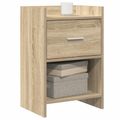 vidaXL Nočné stolíky 2 ks Dub sonoma 40 x 30 x 60 cm Kompozitné drevo