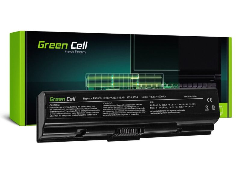 Green Cell TS01 batéria pre Toshiba Satellite A200 A300 A350 L300 L500 L505