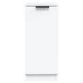 vidaXL Komody 2 ks biele 30x30x70 cm spracované drevo
