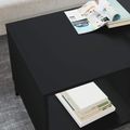 vidaXL Konferenčný stolík Čierny dub 90 x 49 x 46 cm Kompozitné drevo
