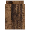 vidaXL Regál na časopisy Staré drevo 35 x 35 x 45 cm Kompozitné drevo
