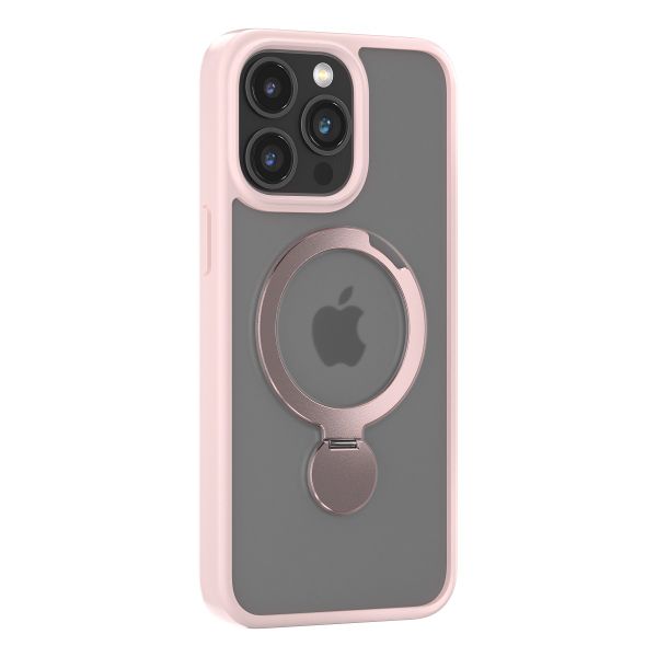Puzdro Comma Joy Shark Mag pre iPhone 15 Plus ružové