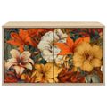 vidaXL Nástenný TV kabinet GENNEP 69 x 33 x 40 cm Dub sonoma