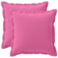 vidaXL Poťah na podložku 2 ks HOUTEN Ružová 30 x 30 cm Polyester