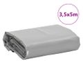 vidaXL Celta, sivá 3,5x5 m 650 g/m²