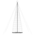 vidaXL LED vianočný stromček 1534 LED modré 500 cm