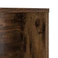 vidaXL Stôl Dymová dub 91 x 50 x 149 cm Kompozitné drevo