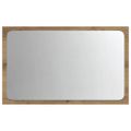 vidaXL Kúpeľňové zrkadlo s LED svetlom dub artisan 60x8,5x38 cm