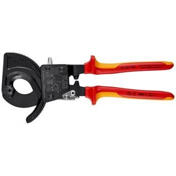 Knipex, Nůžky na kabely - ráčnové