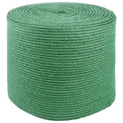 vidaXL 4 mm Zelená 100% Tossa juta