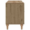 vidaXL TV skrinka 102 x 34,5 x 50 cm Dub artisan Kompozitné drevo