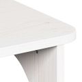 vidaXL Konferenčný stolík Biela 80 x 50 x 31 cm Borovicový masív