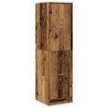 vidaXL Skrinka na lieky staré drevo 40x41x144,5 cm kompozitné drevo