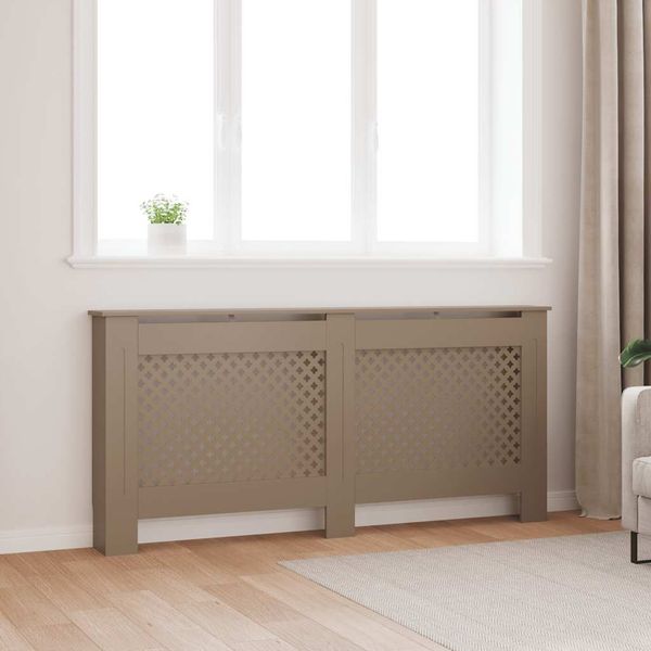 vidaXL Kryt na radiátor 172x19x81,5 cm, MDF