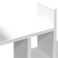 vidaXL Organizér na stôl, biely 34,5x15,5x35,5 cm, kompozitné drevo