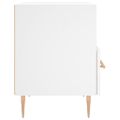 vidaXL Nočné stolíky 2 ks biele 40x35x47,5 cm kompozitné drevo