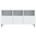 vidaXL TV skrinka Biela 102 x 34,5 x 50 cm Kompozitné drevo